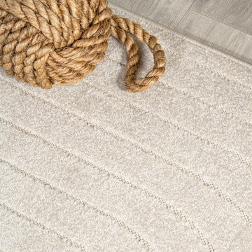 Odense Minimalist Angle Geometric Area Rug